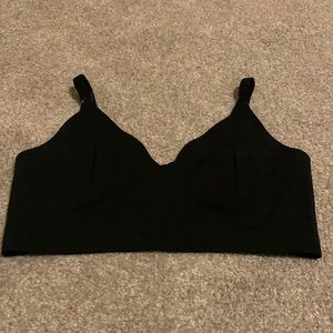 Black nursing/pumping bra size medium